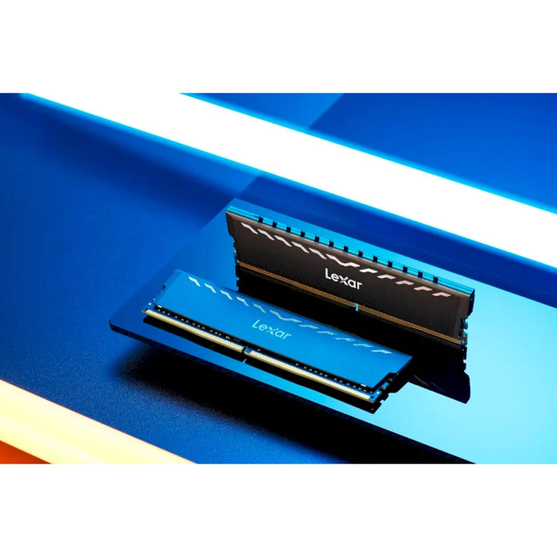 Lexar Thor 16GB Kit (2x8GB) DDR4 3600MHz CL18 Intel XMP 2.0 Gaming Desktop Memory (Black) (LD4U08G36C18LG-RGD)