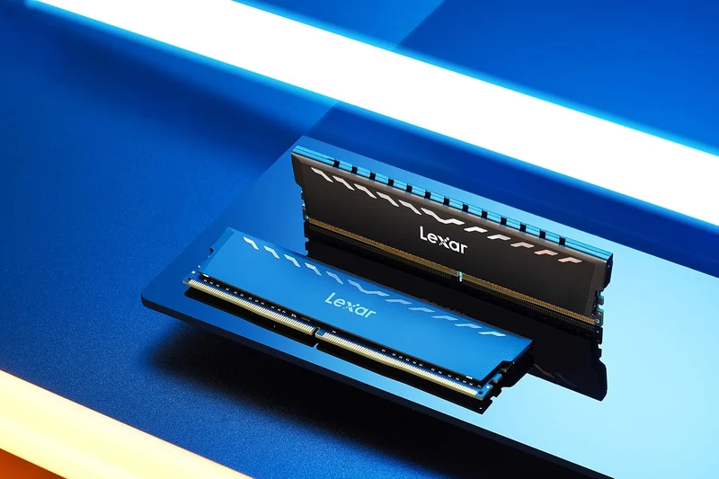 Lexar Thor 16GB Kit (2x8GB) DDR4 3200MHz CL16 Intel XMP 2.0 Gaming Desktop Memory (Dark Grey) (LD4BU008G-R3200GDXG)