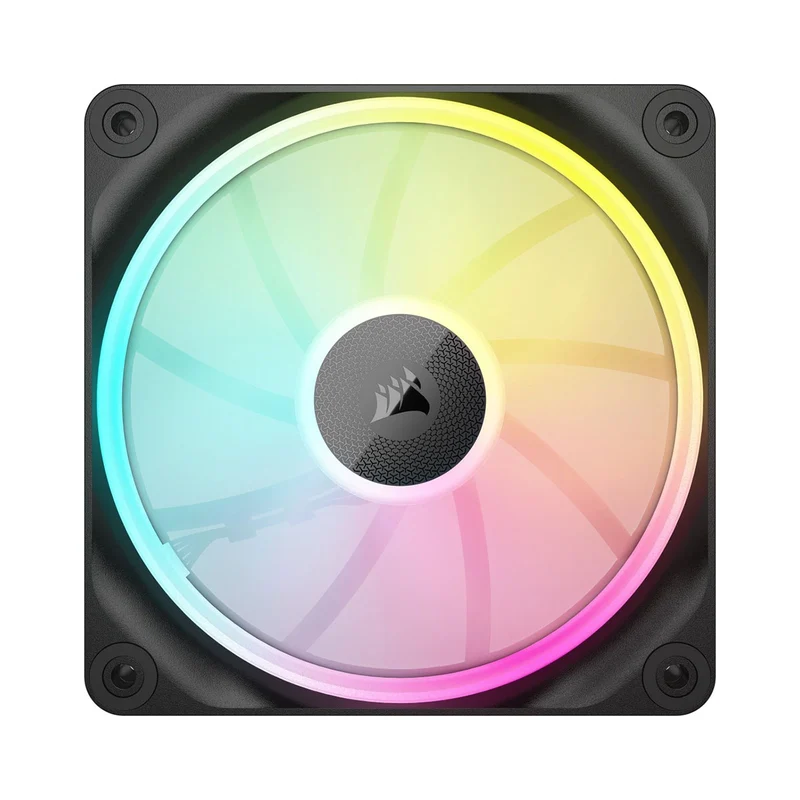 Corsair iCUE LINK LX120 RGB 120MM PWM PC Fan Expansion Kit (Single Pack) (Black, White)