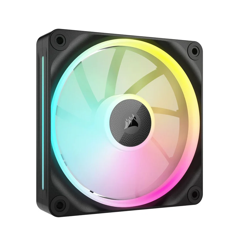 Corsair iCUE LINK LX120 RGB 120MM PWM PC Fan Expansion Kit (Single Pack) (Black, White)