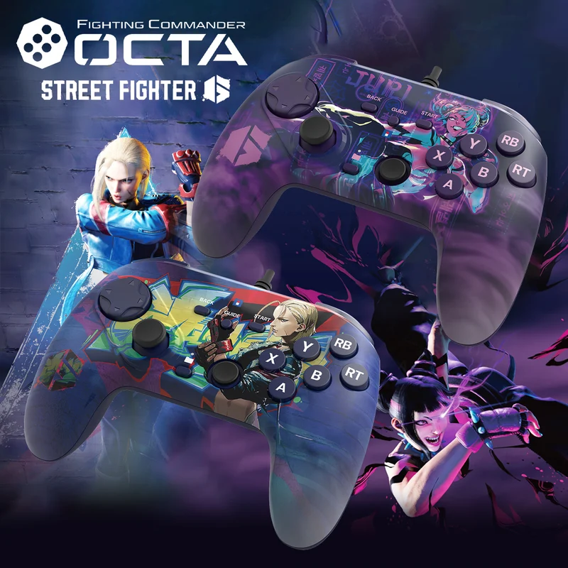 Hori Fighting Commander OCTA Street Fighter 6 for PC (Juri, Cammy)