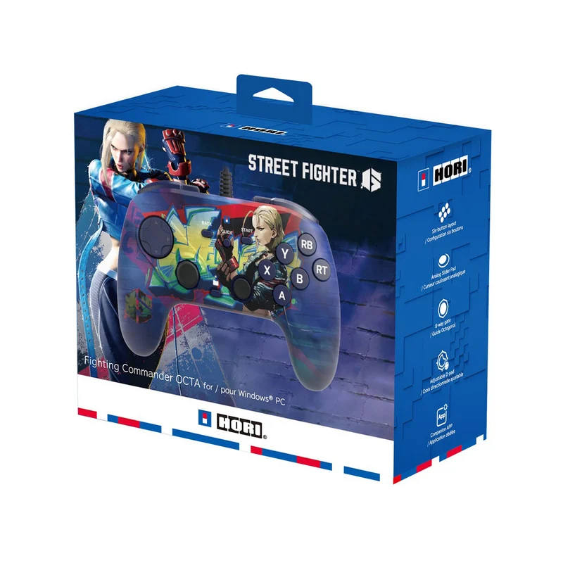Hori Fighting Commander OCTA Street Fighter 6 for PC (Juri, Cammy)