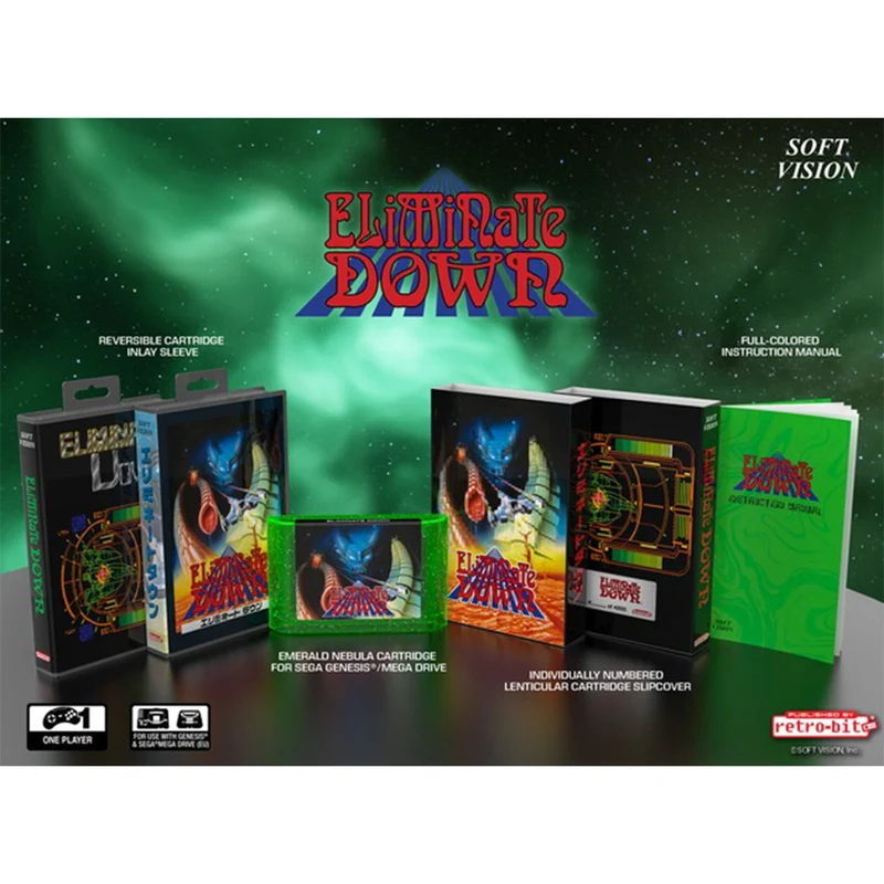 Eliminate Down Collector's Cartridge (Genesis)