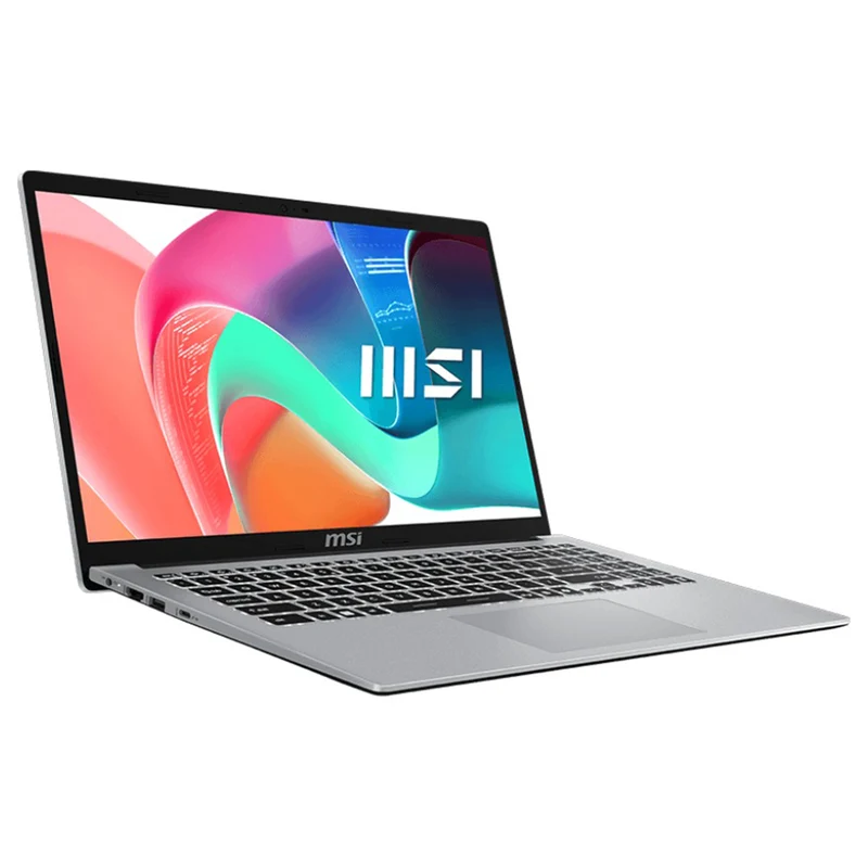 MSI Modern 15 F13MG-036PH Laptop (Urban Silver) | 15.6" FHD (1920x1080) IPS | i7-1355U | 16GB RAM | 512GB SSD | Iris Xe Graphics | Windows 11 Home + MS Office Home & Student 2021 + MSI Sleeve Bag GP