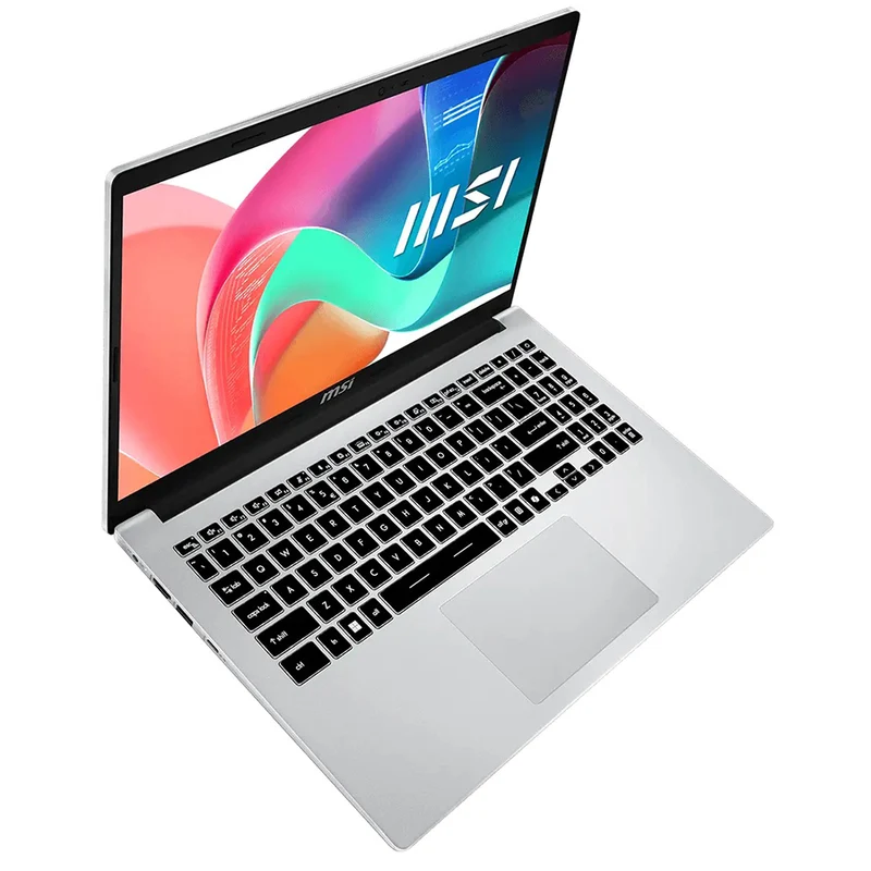 MSI Modern 15 F13MG-036PH Laptop (Urban Silver) | 15.6" FHD (1920x1080) IPS | i7-1355U | 16GB RAM | 512GB SSD | Iris Xe Graphics | Windows 11 Home + MS Office Home & Student 2021 + MSI Sleeve Bag GP