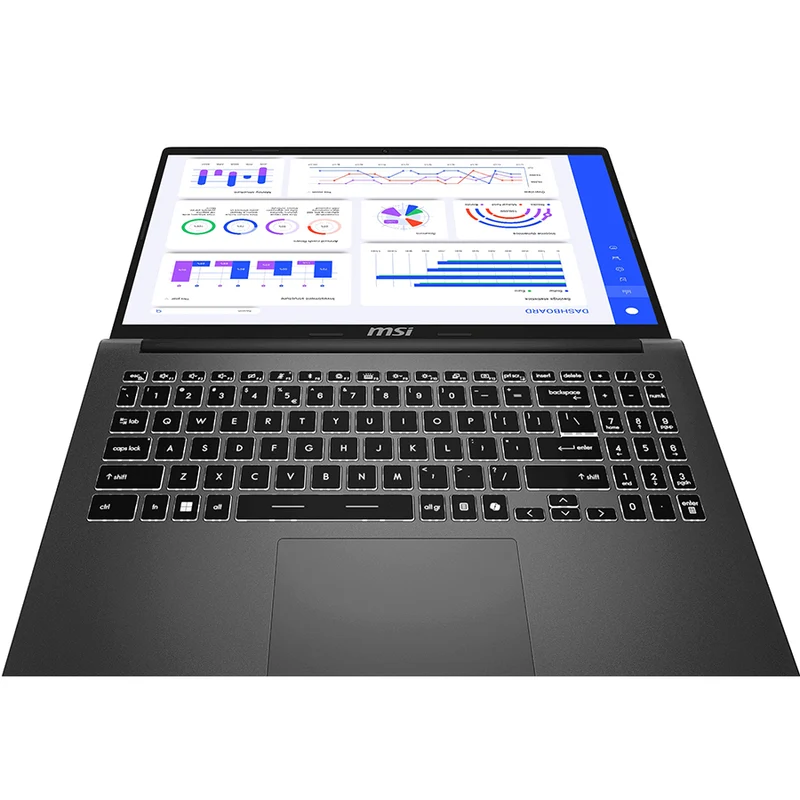 MSI Modern 15 F13MG-030PH Laptop (Platinum Grey) | 15.6" FHD (1920x1080) IPS | i3-1315U | 8GB RAM | 512GB SSD | Intel UHD Graphics | Windows 11 Home + MSI Sleeve Bag GP