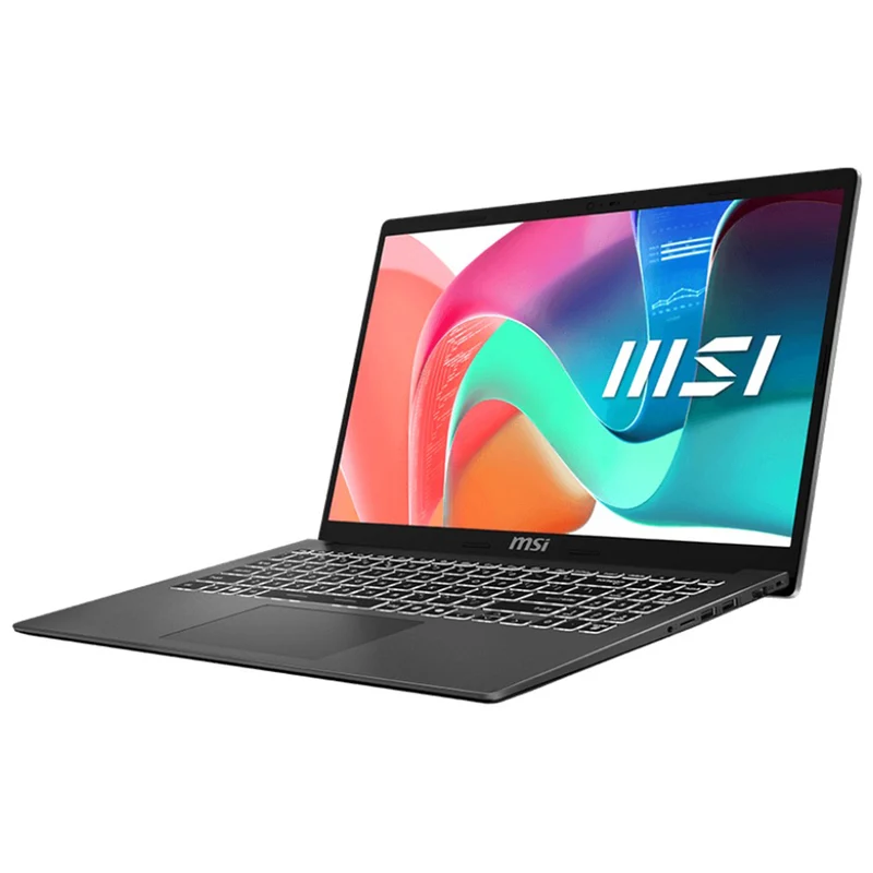 MSI Modern 15 F13MG-030PH Laptop (Platinum Grey) | 15.6" FHD (1920x1080) IPS | i3-1315U | 8GB RAM | 512GB SSD | Intel UHD Graphics | Windows 11 Home + MSI Sleeve Bag GP