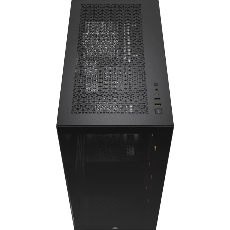 Corsair iCue Link 3500X RGB TG Mid-Tower PC Case (Black, White)