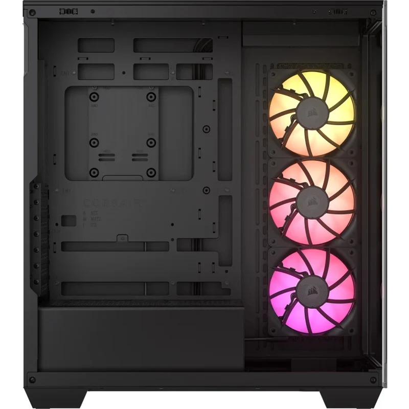 Corsair iCue Link 3500X RGB TG Mid-Tower PC Case (Black, White)