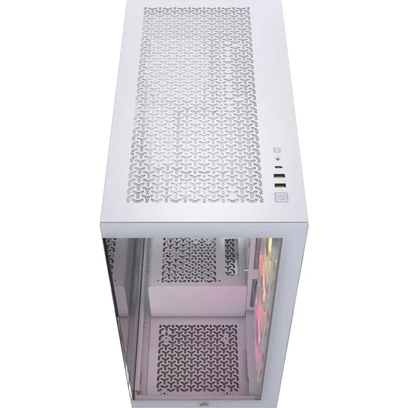Corsair iCue Link 3500X RGB TG Mid-Tower PC Case (Black, White)