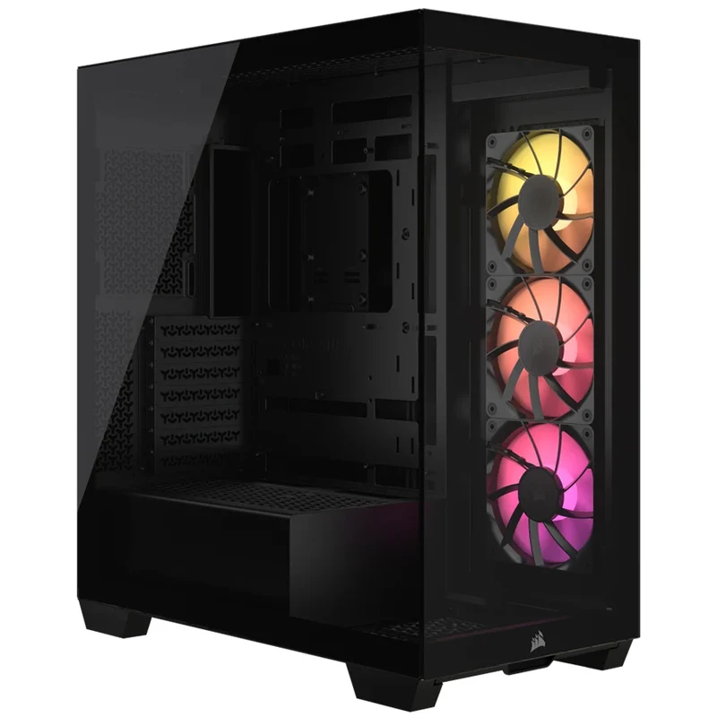 Corsair 3500X ARGB TG Mid-Tower PC Case (Black, White)