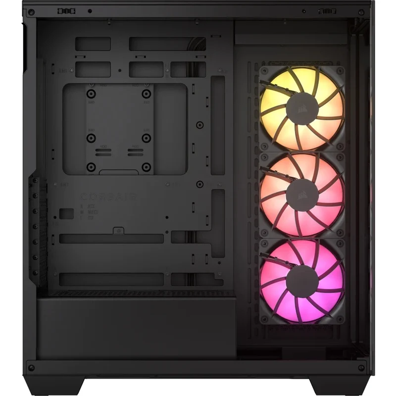 Corsair 3500X ARGB TG Mid-Tower PC Case (Black, White)