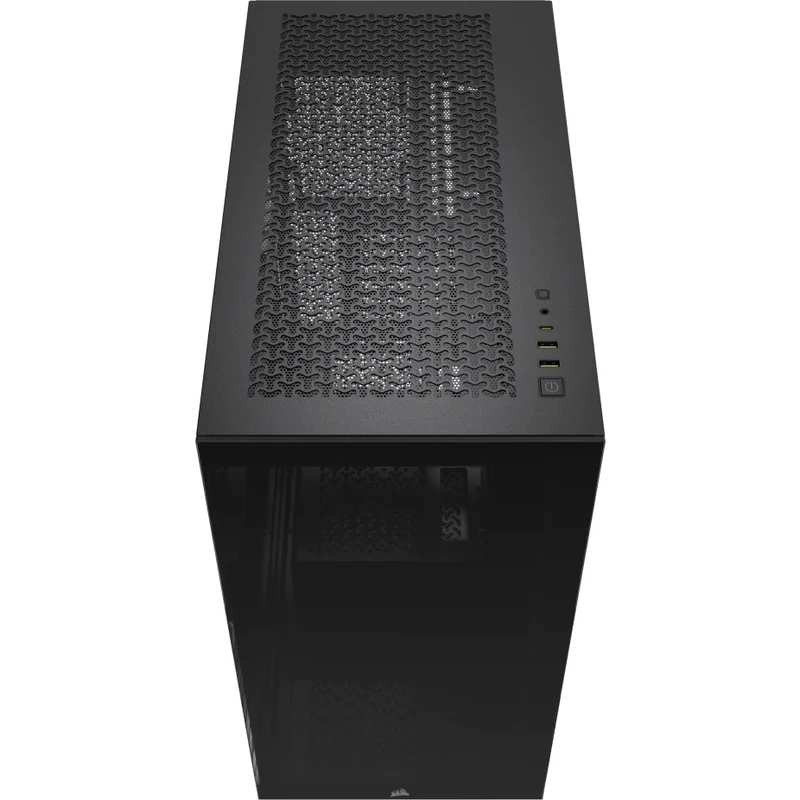 Corsair 3500X TG Mid-Tower PC Case (Black, White)