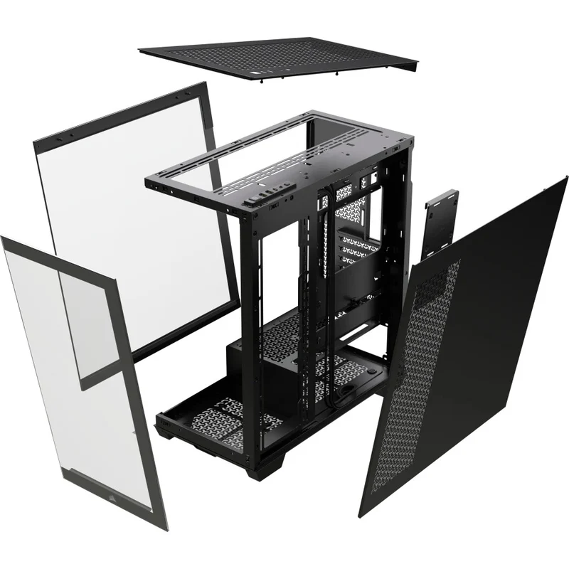 Corsair 3500X TG Mid-Tower PC Case (Black, White)