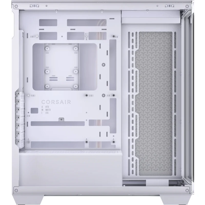 Corsair 3500X TG Mid-Tower PC Case (Black, White)