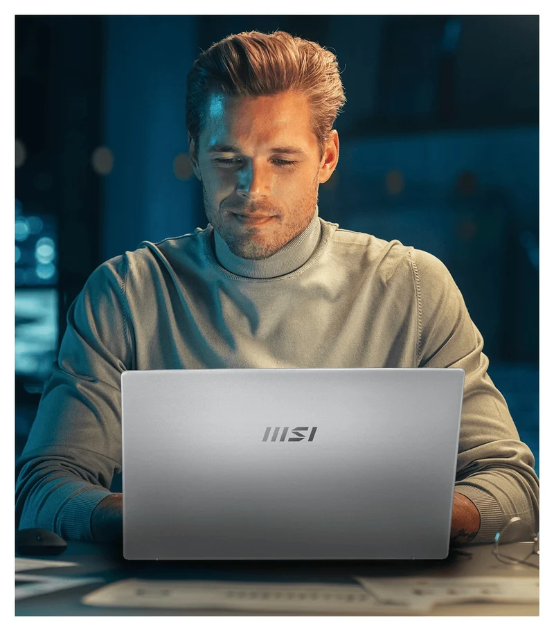 MSI Modern 15 F13MG-032PH Laptop (Urban Silver) | 15.6" FHD (1920x1080) IPS | i5-1335U | 16GB RAM | 512GB SSD | Iris Xe Graphics | Windows 11 Home | MS Office Home & Student 2021 | MSI Sleeve Bag GP