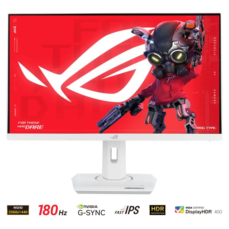 Asus ROG Strix XG27ACS-W 27" WQHD (2560x1440) 180Hz 1ms GTG Fast IPS USB Type-C Ultra Fast Gaming Monitor