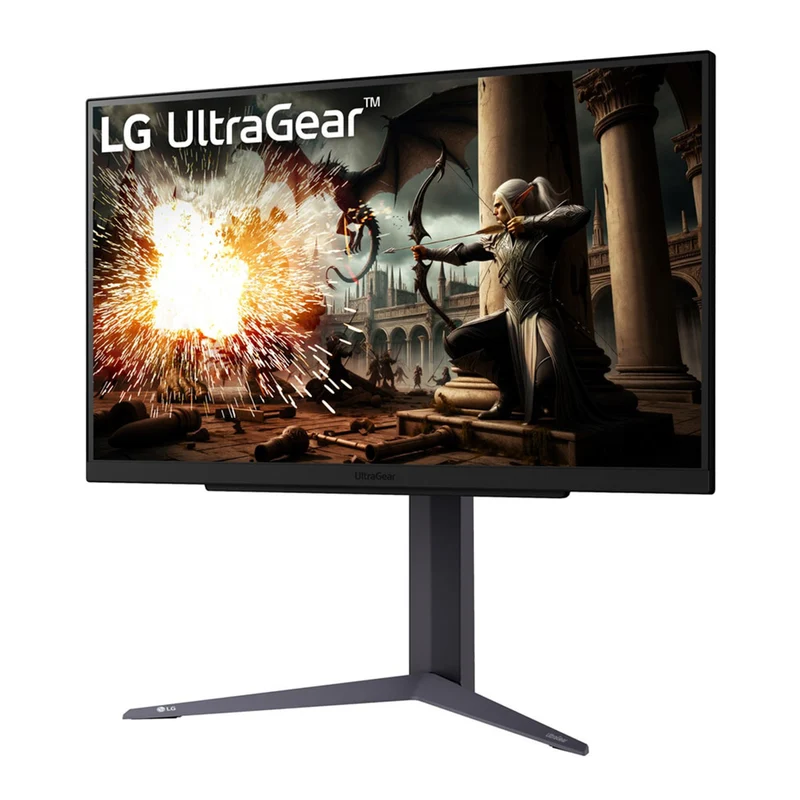 LG Ultragear 27GS75Q-B IPS 27" HDR (2560x1440) 180Hz 1ms GTG G-Sync Compatible Gaming Monitor with Height, Pivot, Tilt Adjustments