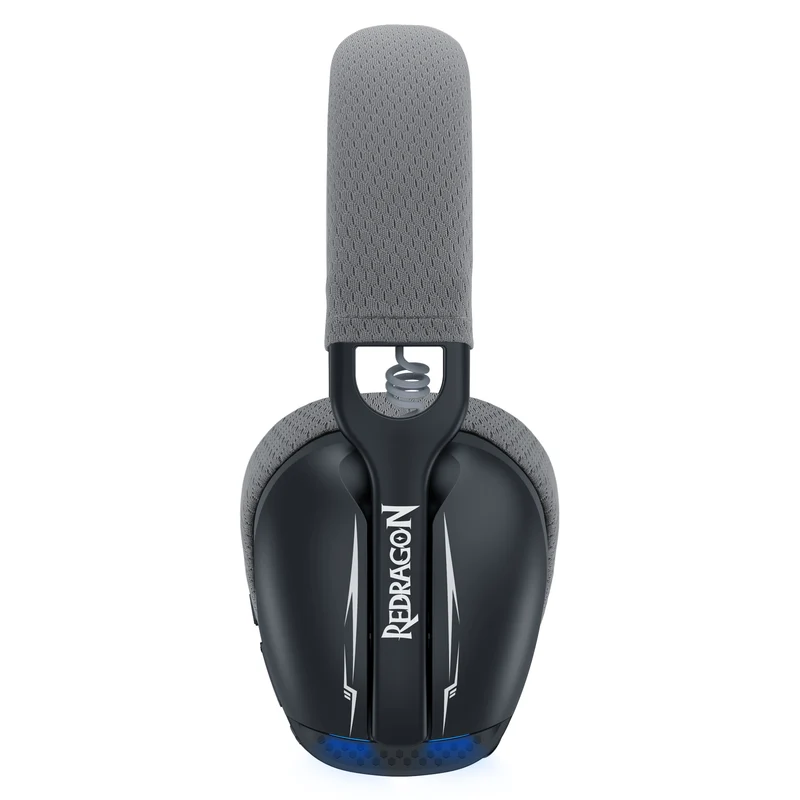 Redragon H878 Skuld Pro Lightweight Wireless Gaming Headset (Black/Blue, Black,Blue, White)