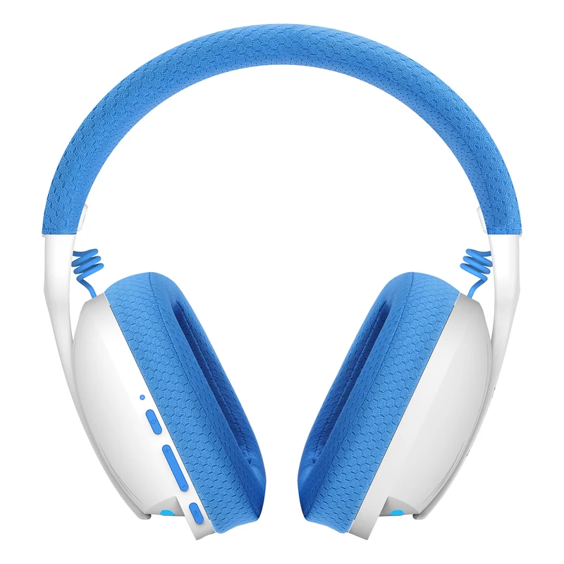 Redragon H878 Skuld Pro Lightweight Wireless Gaming Headset (Black/Blue, Black,Blue, White)