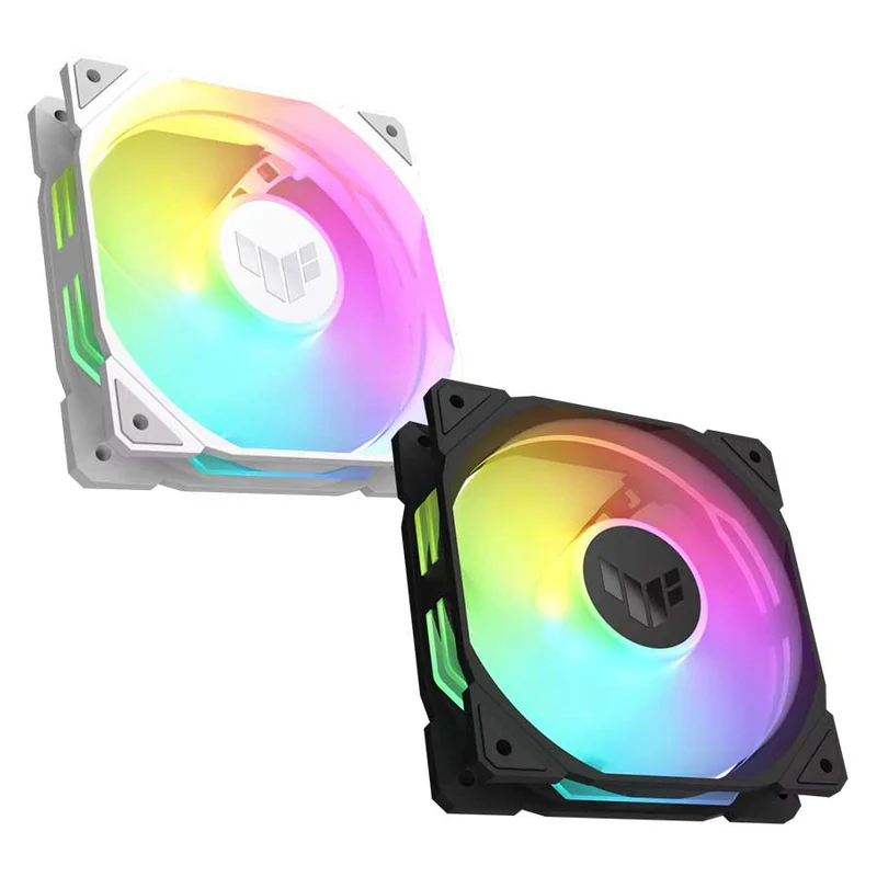 Asus TUF Gaming TR120 ARGB Fan - Single Pack (Black, White)