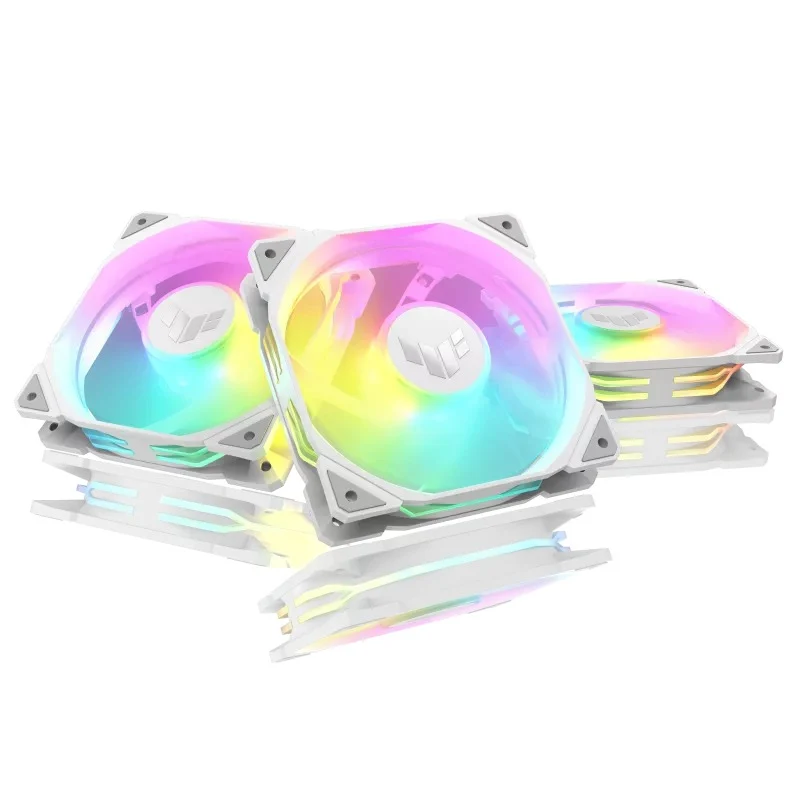 Asus TUF Gaming TR120 ARGB Fan - Triple Pack (Black, White)