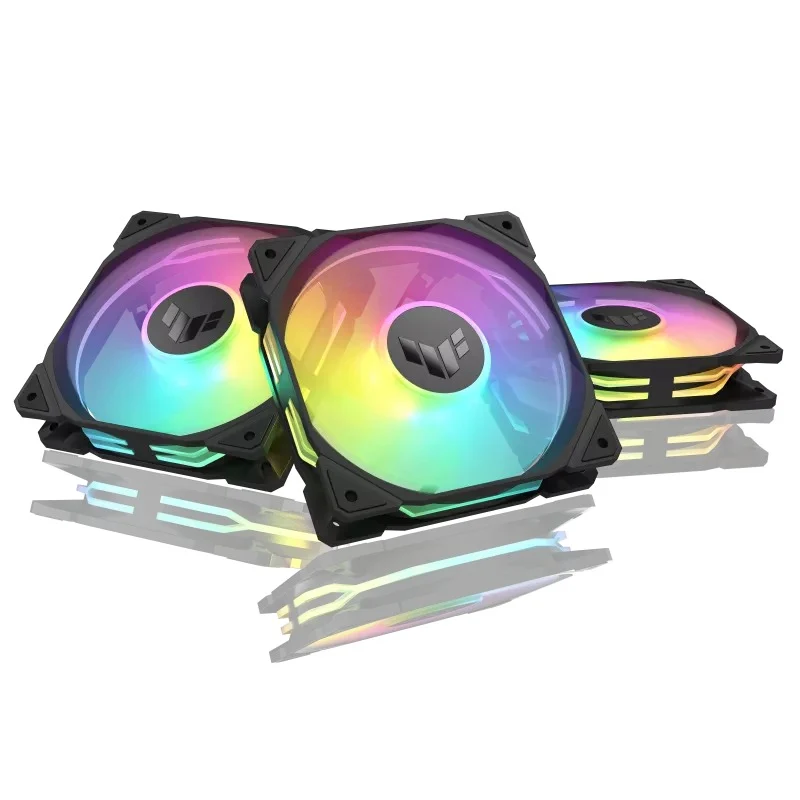 Asus TUF Gaming TR120 ARGB Fan - Triple Pack (Black, White)