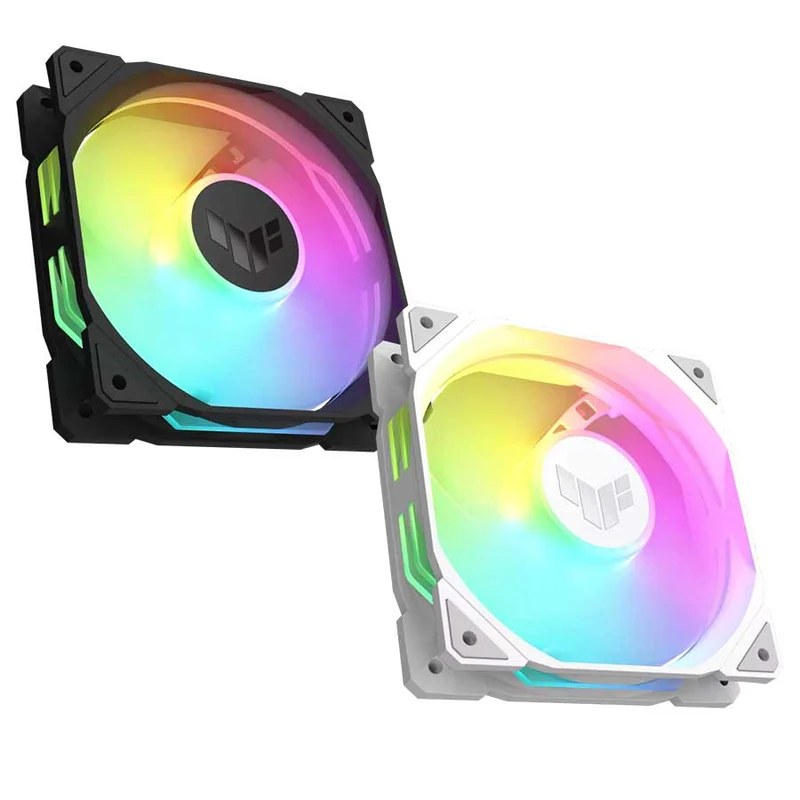 Asus TUF Gaming TR120 ARGB Reverse Fan - Single Pack (Black, White)