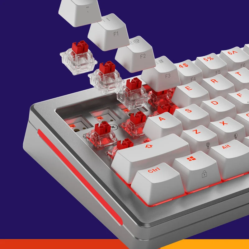 Glorious Fox HE Switches Lubed