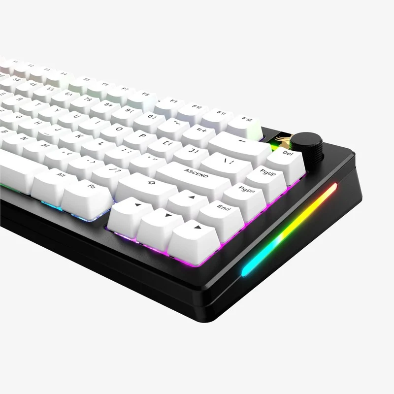 Glorious GPBT Basics Keycaps (Classic White, Mana Blue, Totem Green, Armor Gray)