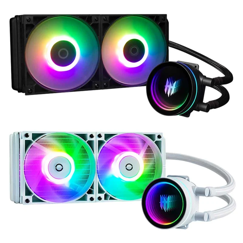 Tecware Mirage 240 240mm RGB Liquid Cooler (Black, White)