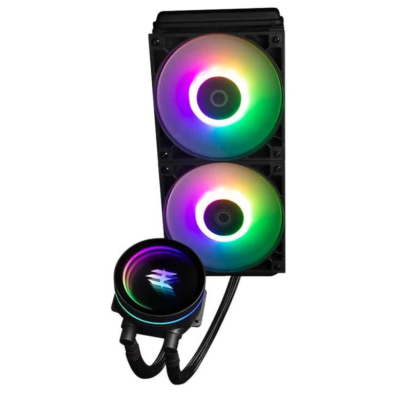Tecware Mirage 240 240mm RGB Liquid Cooler (Black, White)