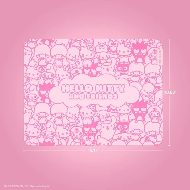 Razer Gigantus V2 Soft Gaming Mouse Mat (Medium) (Hello Kitty & Friends Edition)