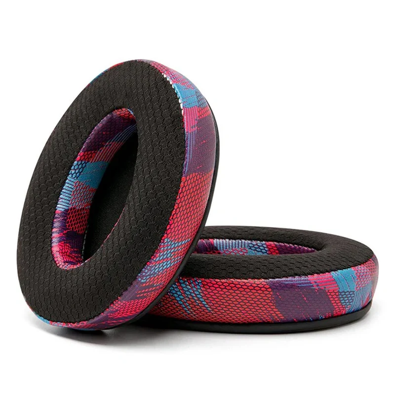 Wicked Cushions WC Freeze - Hybrid Cooling Gel Infused Gaming Earpads (Black, Red Camo, Speed Racer, Black Camo, Anthracite, White, Speed Racer Cyan, 90s White, 90s Black, Red Prism, Orange Prism, Cyan Prism, Kinetic Wave)