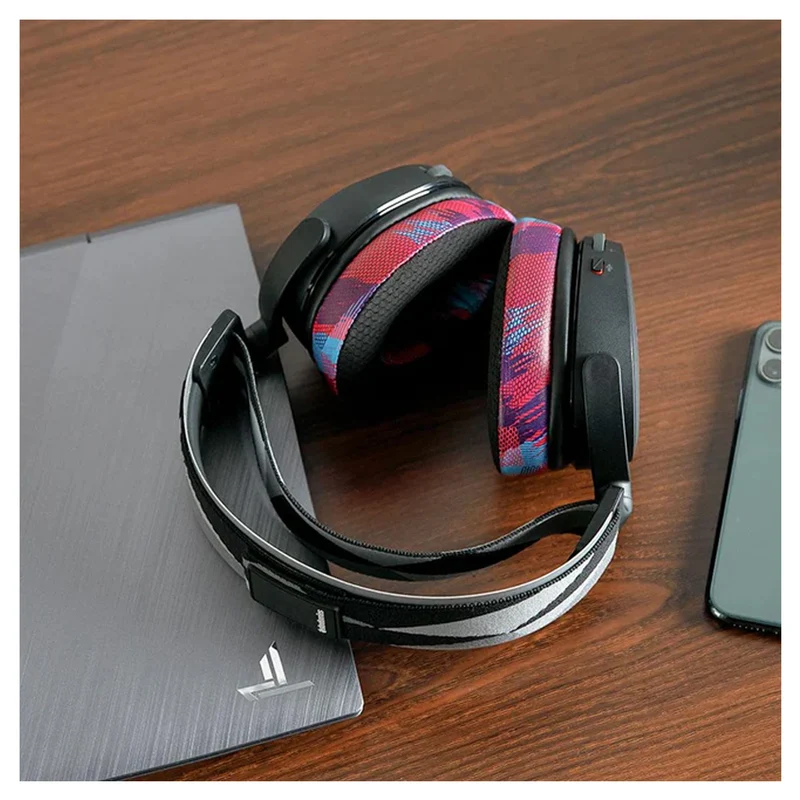 Wicked Cushions WC Freeze - Hybrid Cooling Gel Infused Gaming Earpads (Black, Red Camo, Speed Racer, Black Camo, Anthracite, White, Speed Racer Cyan, 90s White, 90s Black, Red Prism, Orange Prism, Cyan Prism, Kinetic Wave)