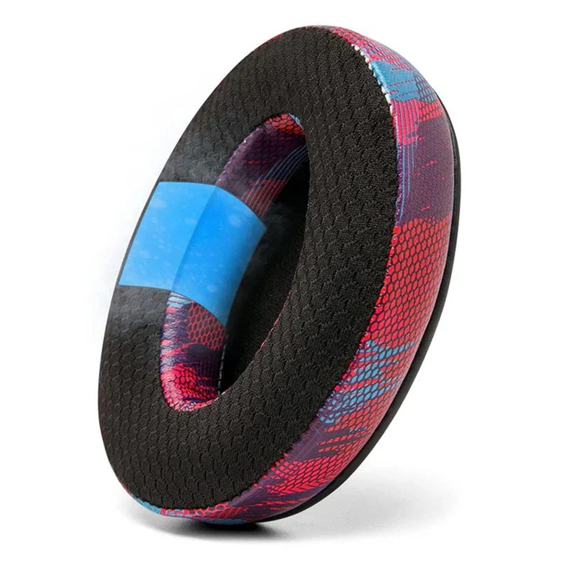 Wicked Cushions WC Freeze - Hybrid Cooling Gel Infused Gaming Earpads (Black, Red Camo, Speed Racer, Black Camo, Anthracite, White, Speed Racer Cyan, 90s White, 90s Black, Red Prism, Orange Prism, Cyan Prism, Kinetic Wave)