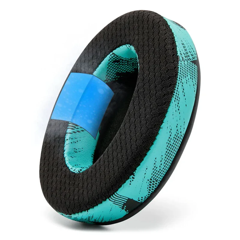 Wicked Cushions WC Freeze - Hybrid Cooling Gel Infused Gaming Earpads (Black, Red Camo, Speed Racer, Black Camo, Anthracite, White, Speed Racer Cyan, 90s White, 90s Black, Red Prism, Orange Prism, Cyan Prism, Kinetic Wave)