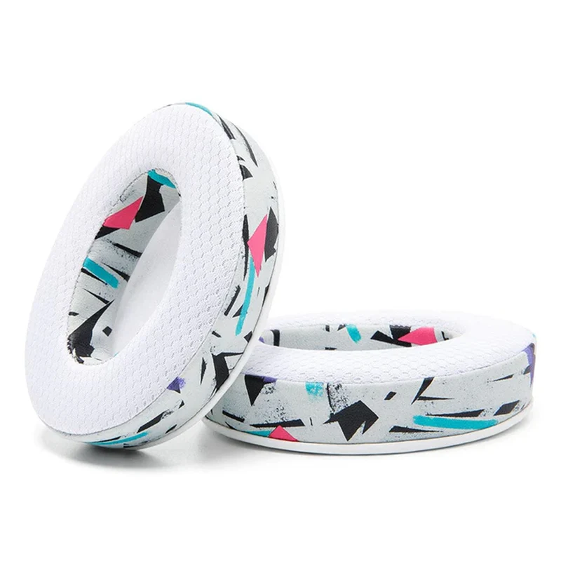 Wicked Cushions WC Freeze - Hybrid Cooling Gel Infused Gaming Earpads (Black, Red Camo, Speed Racer, Black Camo, Anthracite, White, Speed Racer Cyan, 90s White, 90s Black, Red Prism, Orange Prism, Cyan Prism, Kinetic Wave)