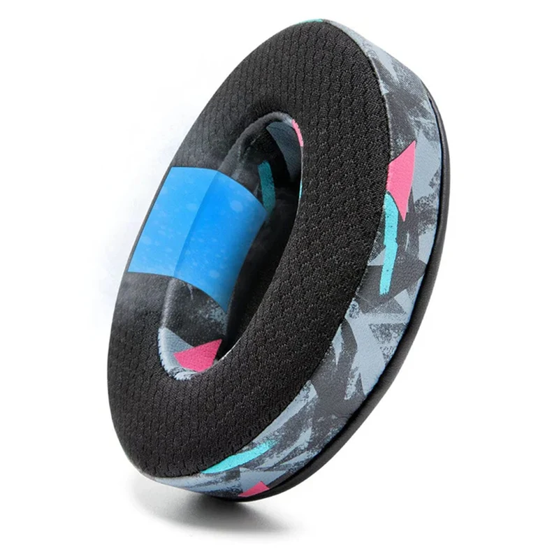 Wicked Cushions WC Freeze - Hybrid Cooling Gel Infused Gaming Earpads (Black, Red Camo, Speed Racer, Black Camo, Anthracite, White, Speed Racer Cyan, 90s White, 90s Black, Red Prism, Orange Prism, Cyan Prism, Kinetic Wave)