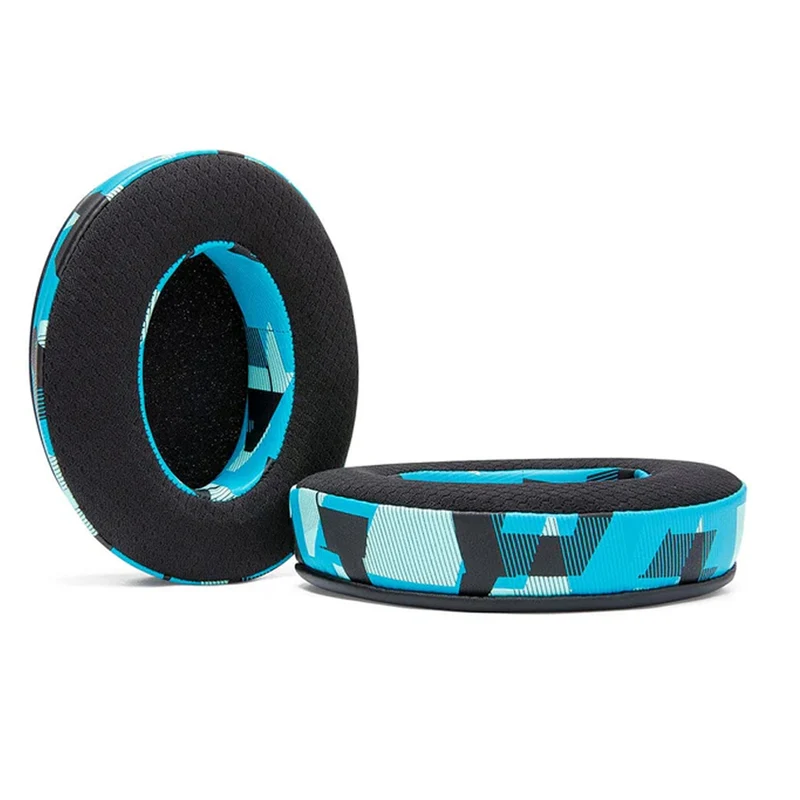 Wicked Cushions WC Freeze - Hybrid Cooling Gel Infused Gaming Earpads (Black, Red Camo, Speed Racer, Black Camo, Anthracite, White, Speed Racer Cyan, 90s White, 90s Black, Red Prism, Orange Prism, Cyan Prism, Kinetic Wave)