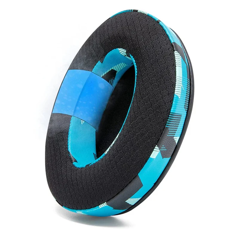 Wicked Cushions WC Freeze - Hybrid Cooling Gel Infused Gaming Earpads (Black, Red Camo, Speed Racer, Black Camo, Anthracite, White, Speed Racer Cyan, 90s White, 90s Black, Red Prism, Orange Prism, Cyan Prism, Kinetic Wave)