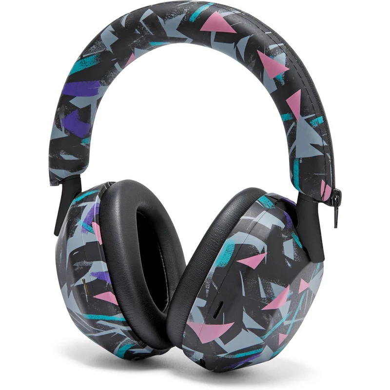 Wicked Cushions Sony XM5 Protective Shell Cover - WC ShellZ XM5 (Black, 90s Black, Geo Grey)