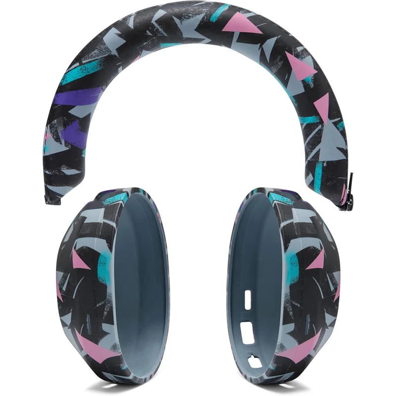 Wicked Cushions Sony XM5 Protective Shell Cover - WC ShellZ XM5 (Black, 90s Black, Geo Grey)