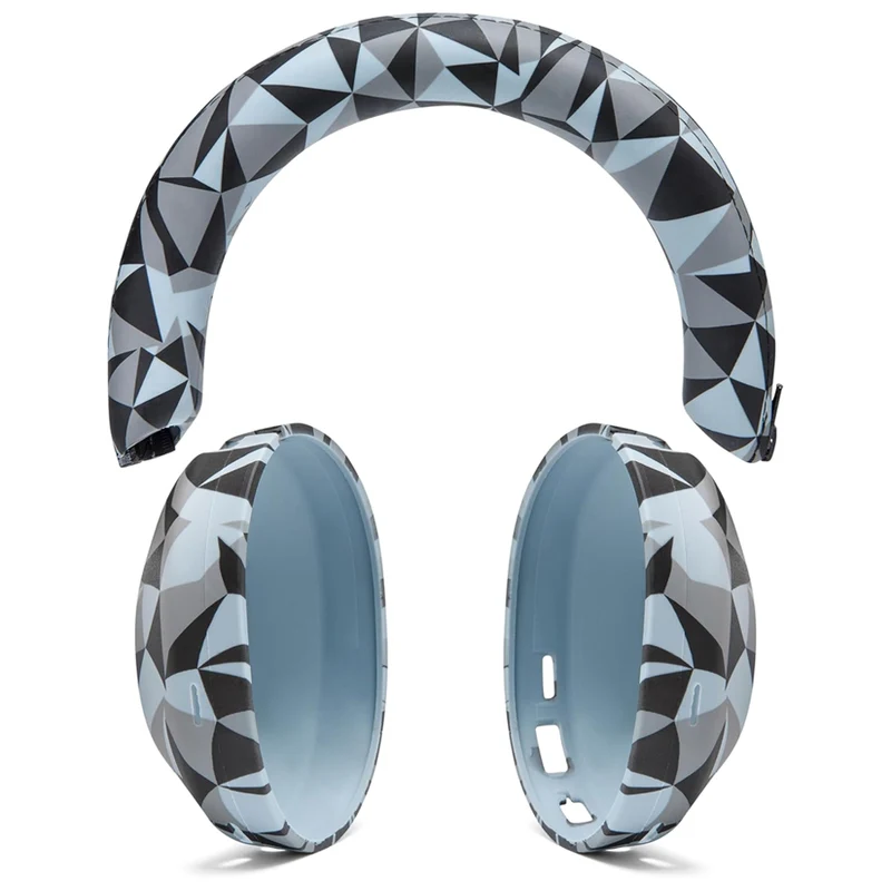 Wicked Cushions Sony XM5 Protective Shell Cover - WC ShellZ XM5 (Black, 90s Black, Geo Grey)