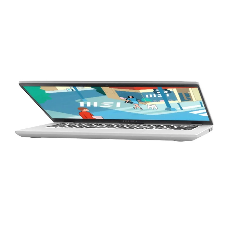 MSI Modern 14 C13M-1262PH Laptop (Urban Silver) | 14" FHD (1920x1080) IPS | i5-1335U | 16GB RAM | 512GB SSD | Iris Xe Graphics | Windows 11 Home + MS Office Home & Student 2021 + MSI Sleeve Bag GP
