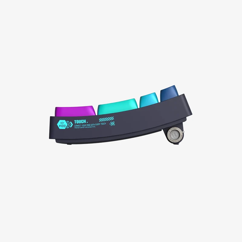 Lofree Touch 100-Keys Triple Mode Wireless Mechanical Keyboard (Cyberpunk)