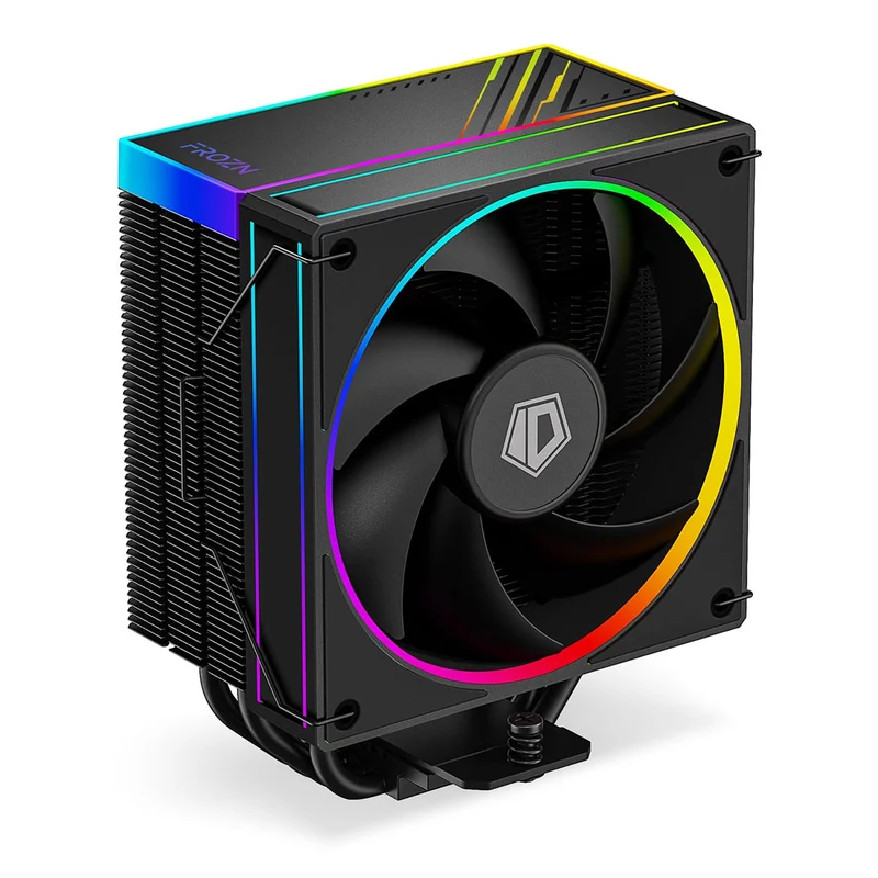 ID-Cooling Frozn A410 ARGB 4 Heatpipe 120mm CPU Cooler (Black, White)