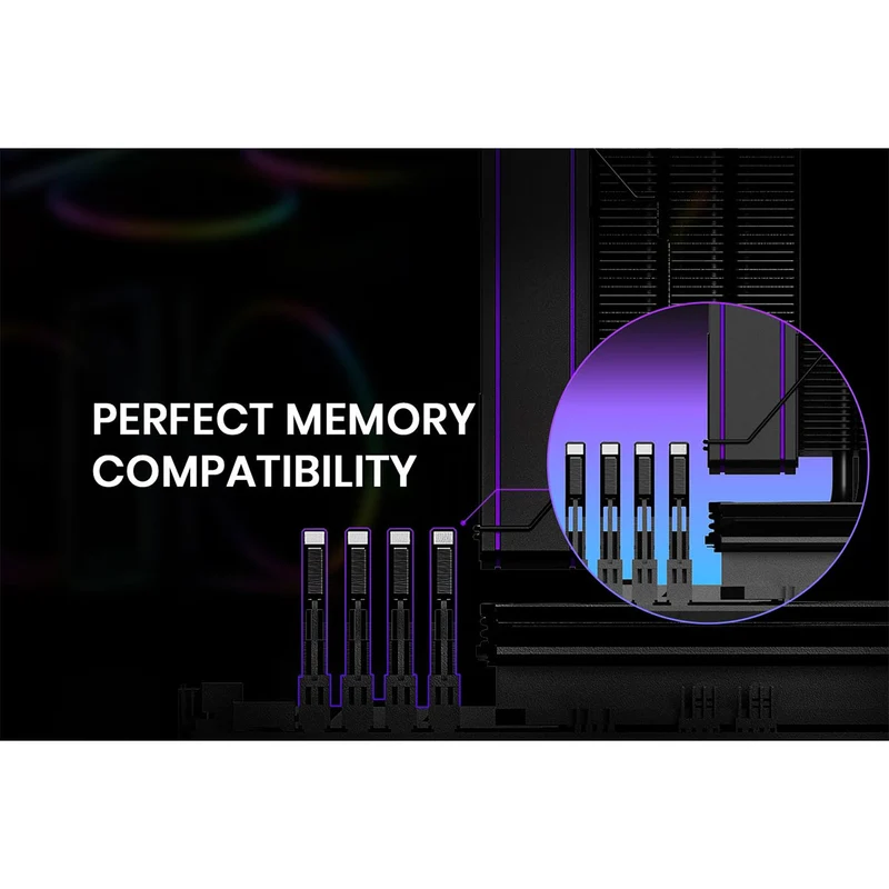 ID-Cooling Frozn A410 ARGB 4 Heatpipe 120mm CPU Cooler (Black, White)
