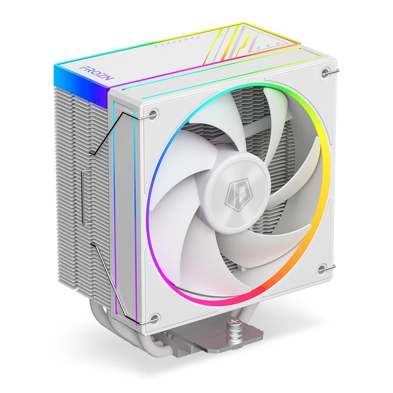 ID-Cooling Frozn A410 ARGB 4 Heatpipe 120mm CPU Cooler (Black, White)