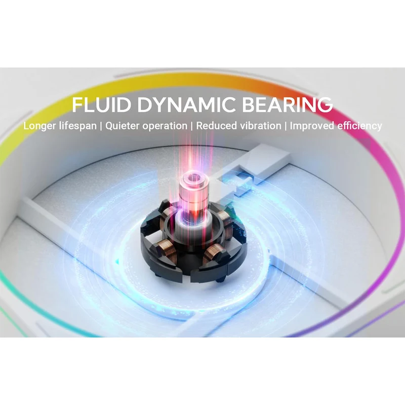 ID-Cooling Frozn A410 ARGB 4 Heatpipe 120mm CPU Cooler (Black, White)